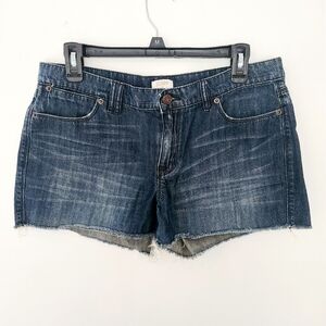 J.Crew Denim Shorts w/ Raw Hemline